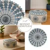 Marrakech pouf sedák kulatý 50 x 25 cm s výplní | Náhled obrázku produktu 6