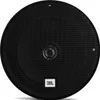 A black round speaker with a mesh grille and a JBL logo. Produktbild-Vorschau