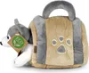 Husky di peluche con trasportino, 13 cm, ecologico Anteprima dell’immagine prodotto 3