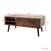 Vintage Holz Couchtisch mit Hoehenverstellung, Produktbild-Vorschau 5