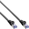 InLine Patchkabel flach, U/FTP, Cat.6A, schwarz, 5m, 5 m, Produktbild-Vorschau 2