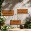 3er Set Wandbilder Sprüche 18x8cm Eisen Schilder Produktbild-Vorschau 1