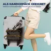 MuchoWow® Koffer Handgepäck Trolley Rollkoffer Kleine Produktbild-Vorschau 4