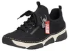 Rieker Damen Halbschuhe Schwarz Voir les images du produit 8