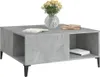 vidaXL Couchtisch Betongrau 80x80x36,5 cm Holzwerkstoff Produktbild-Vorschau 4