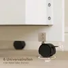 HOMCOM Klappbarer Nähtisch mit 2 Magnettüren und 4 Boxen, Produktbild-Vorschau 7