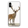 MuchoWow® Handyhülle Schutzhülle Hülle für iPhone X Hirsche Produktbild-Vorschau 1