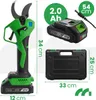 Cesoie elettriche da giardino Cesoie per rami 2 batterie Anteprima dell’immagine prodotto 2