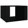 vidaXL Stolik nocny czarny 57x55x36 cm materiał Podgląd zdjęcia produktu 2