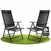 BigDean 2er Set Gartenstuhl Hochlehner klappbar bis 120kg Produktbild-Vorschau 1