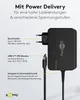 USB-C-Ladegerät für Laptops (90 W) schwarz Produktbild-Vorschau 4