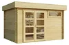 Gartenhaus Leandro-28 mit Fußboden aus Holz, Gerätehaus Produktbild-Vorschau 4