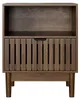 Mesa de noche moderna de estilo mid-century, color nogal, Vista previa de la imagen del producto 7