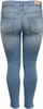 Only CARWILLY REG SK ANK DNM REA1467 NOO Light Blue Denim Produktbild-Vorschau 3