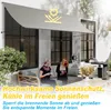 UISEBRT Fallarmmarkise 200x145 cm Grau – Wandmontierte Produktbild-Vorschau 5