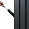 Grzejnik z lustrem - 1800 mm x 425 mm - antracytowy szary Podgląd zdjęcia produktu 6