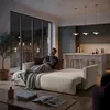 MUFFO Ecksofa BELLA L Links mit Schlaffunktion 140x205 Produktbild-Vorschau 2