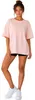 Reichstadt Oversized T-Shirt 24RSW058 Pink L Produktbild-Vorschau 7
