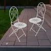Garden Pleasure Gartenstühle BAYO weiß, 2 St. Produktbild-Vorschau 9