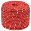 vidaXL Bootsseil Rot 14 mm 25 m Polypropylen -  Seile Produktbild-Vorschau 9