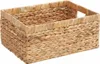 vidaXL Úložné koše, 3 ks, přírodní vodní hyacint Náhled obrázku produktu 4