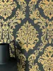NEWROOM Tapete Nikulai Black Schwarz Vliestapete - Modern Produktbild-Vorschau 1