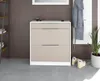 Schuhschrank "Oliva1" Basic, weiß-cappuccino Produktbild-Vorschau 3