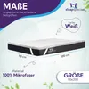 Topper 90x200 ultraweicher 3cm [Luxe Komfort] Produktbild-Vorschau 8