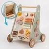 Laavir Holz-Lauflernwagen mit Aktivitätspanel - Baby Walker Produktbild-Vorschau 1