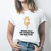 Mr. & Mrs. Panda Größe XL T-Shirt Katze Umarmen - Weiß - Produktbild-Vorschau 3