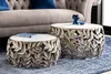 riess-ambiente Rundes 2er Set Couchtische ABSTRACT LEAF Produktbild-Vorschau 2