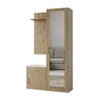 AX LIVING Garde-robe avec miroir Magnola - 100cm de large, Voir les images du produit 2