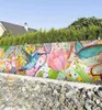 Zaunbanner Hippie Vögel Sichtschutz Garten Zaun Produktbild-Vorschau 1