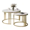 Tafel 2-in-1 LORI, hoogglanzend goud, geborsteld, wit Productafbeelding-voorbeeld 3