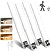 20 cm osvetlenie skrinky Led s detektorom pohybu 4 kusy Náhľad obrázku produktu 1