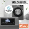 Bomann WAT 7186, Přední plnění, Stojací, Černá, Titanová, Náhled obrázku produktu 5