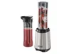 A Russell Hobbs stand mixer with two attachments, one filled with fruit and ice, and the other with a red smoothie. Produktbild-Vorschau