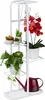 Relaxdays Blumentreppe Metall, 6-stufige Blumenetagere, Produktbild-Vorschau 1