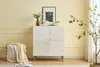 Sweiko Buffet blanc moderne en MDF avec poignées en alliage Voir les images du produit 10