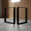 Piètement de table 1000x72 Pieds de meuble noir Pieds de Voir les images du produit 1
