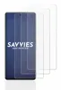 A smartphone screen protector with the brand logo and text. Produktbild-Vorschau