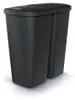 Prosperplast COMPACTA Q DUO, 45 l, noir recyclé avec Voir les images du produit 6