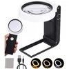 Lupe mit Licht und Ständer, 25X LED Beleuchtete Lupe,mit 18 Produktbild-Vorschau 1