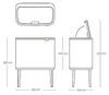 Brabantia Vuilnisbak Bo Touch Bin, champagnekleur, 3 stuks Productafbeelding-voorbeeld 31