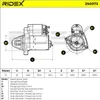 RIDEX 2S0073 Starter Anlasser 1,1kW für FORD Fiesta Mk6 Produktbild-Vorschau 9