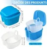3er-Set Zahnspangendose mit Reinigungsbürste – Hygienische Produktbild-Vorschau 4