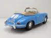 Bburago Porsche 356B Cabriolet 1961 modrá 1:18 Anteprima dell’immagine prodotto 2