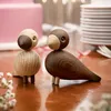 Kay Bojesen Lovebirds H9 cm dub/uzený dub 1 pár Náhled obrázku produktu 7