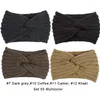 4 Stück Damen Stirnbänder Winter Gestrickt Haarband Produktbild-Vorschau 3