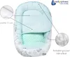 Babynest, Reisebett, Babynestchen, 100x60x15, Baumwolle Produktbild-Vorschau 2